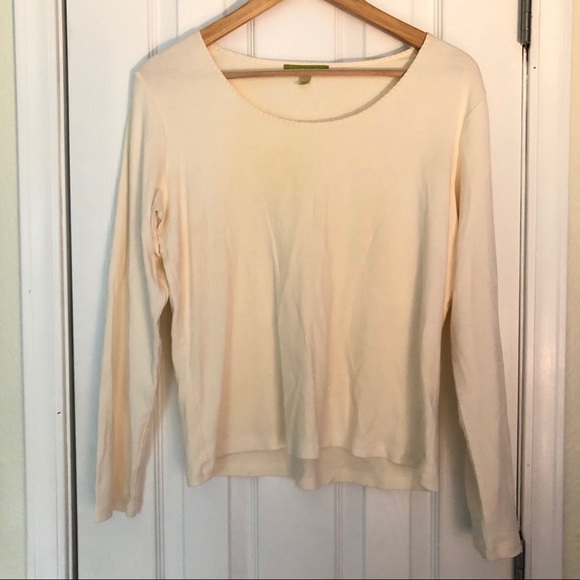 Ivory Sigrid Olsen long sleeved top - Picture 3 of 6